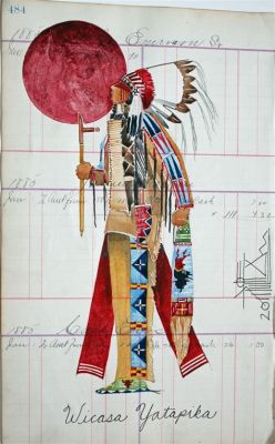 what is ledger art and how does it reflect the artist's journey?